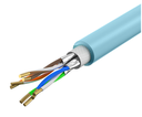 Network Cable Cat-7 S/FTP RJ45 Ethernet Cable in 305M LSZH- Blue