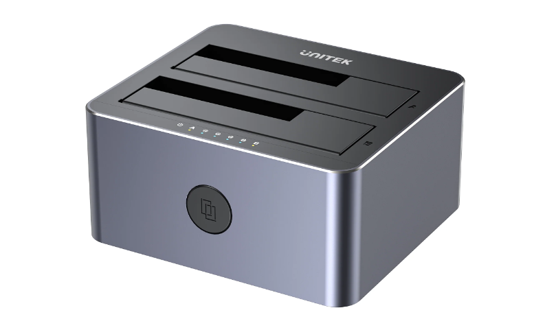 5Gbps Dual-Bay SATA Docking Station