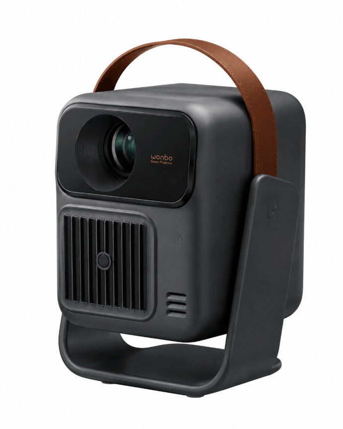 Wanbo ToGo Pro Portable Smart Projector | Google TV | Full HD 1080P | 500 ANSI Lumens | Built-in Battery