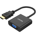 HDMI to VGA Adapter with 3.5mm for Stereo Audio