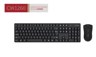 ViewSonic CW1260 Wireless Keyboard & Mouse Combo